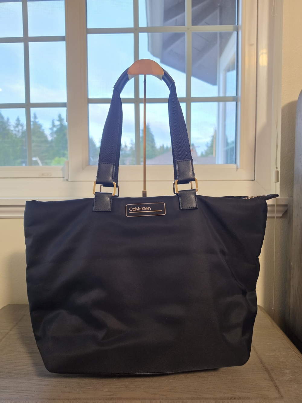 Calvin Klein Black Tote Bag